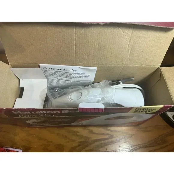 Hamilton Beach Easy Slice Electric Knife‎ #74150 with box INSTRUCTIONS - Picture 5 of 5